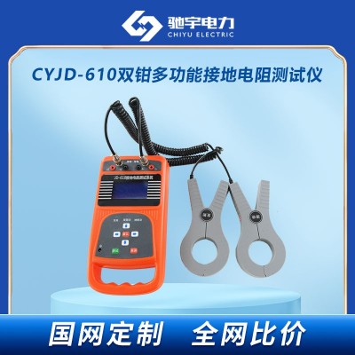 双钳接地电阻测试仪 钳形电阻测量仪 地阻检测仪 电阻测试表 驰宇电力