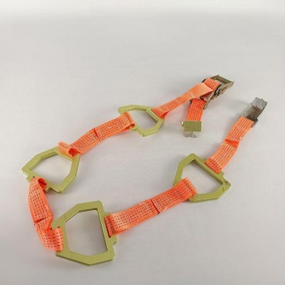 下线小爬梯3米/4.2米绵轮绝缘吊梯110-220kV绝缘子瓷瓶软爬梯图4