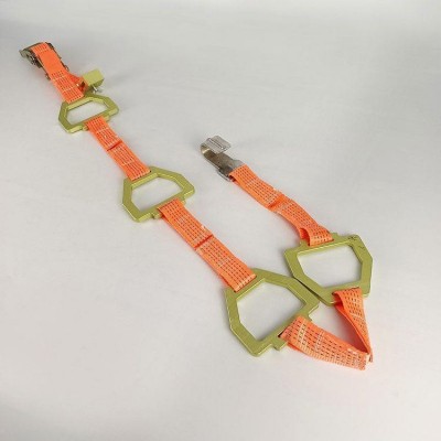 下线小爬梯3米/4.2米绵轮绝缘吊梯110-220kV绝缘子瓷瓶软爬梯图3