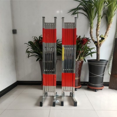 英威不锈钢伸缩围栏 安全隔离栏 反光防撞栏 节日批发优惠 可定制图4