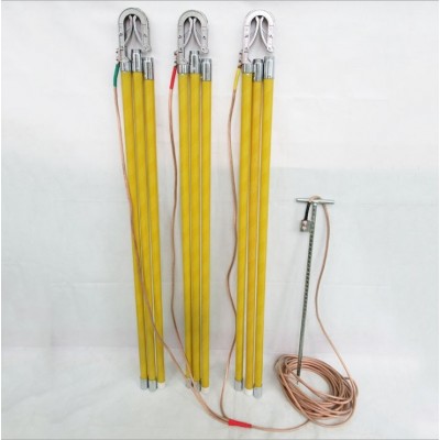 JDX-WS-220KV携带型短路接地线110KV双簧挂钩式接地棒厂家