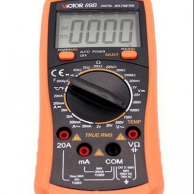 Victor胜利 万用表 VC89B 带测温 多用表 数字万用表 详情电话联系图3