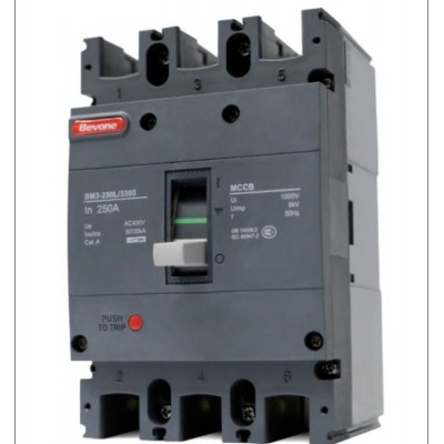 北 京北元BM3-1250L/3300 800A 塑壳漏电断路器 BM3L系列 50/60hz