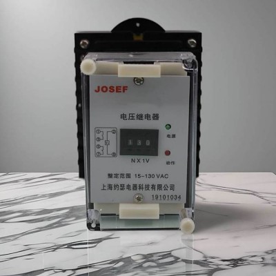 JOSEF约瑟 JY-31电压继电器 AC1-240V/AC220V 面板嵌入式安装图4
