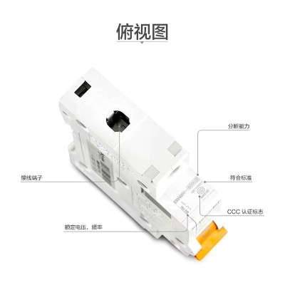 施耐德电气 微型断路器 2P EA9ANC6/C10/C16/C20/C25/C32/C40/C50图2