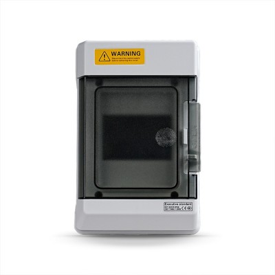 SH-9 way防水IP66明装PC塑料配电盒小型断路器9回路工厂配电 箱c e图5