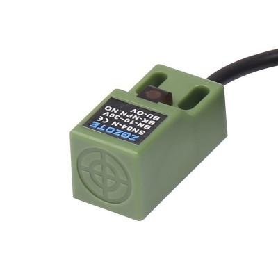 厂家批发量大从优电感式方形SN04-N直流三线NPN常开 防水接近开关图3