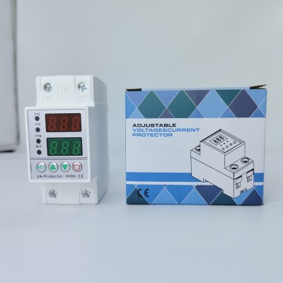 自复式双显过欠压保护器 限电流可调智能自动复位开关AVP -40A 63A图3