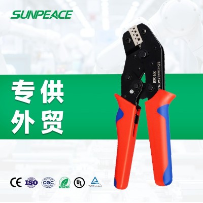SN-06WF 多功能压接钳管形绝缘裸端子压线钳 杜邦汽车端子压接钳