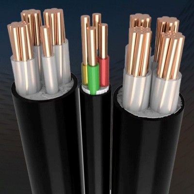 低烟无卤耐火辐照交联电力电缆YJV铜芯电缆聚乙烯绝缘护套电缆线 1米图2