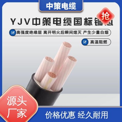 中策矿用电缆 电力系统机械设备专用 规格齐全 15米