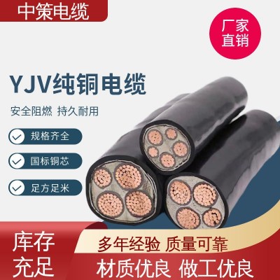 中策电缆 室外电线 国标纯铜 安全阻燃 防水防冻 持久耐用 15米图5