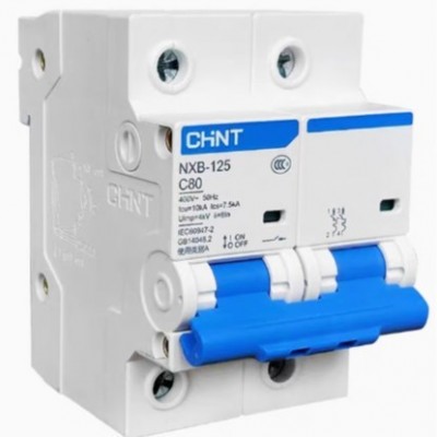 正泰NXB-125型大电流微端 2P 100A小型断路器 家用/工用空气开关图3