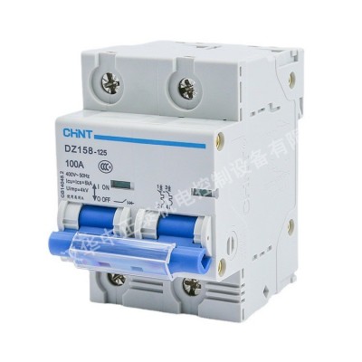 正泰NXB-125型大电流微端 2P 100A小型断路器 家用/工用空气开关图4