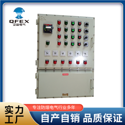 照明开关防爆箱 防爆配电箱输出 防腐按钮箱 企富 1个图3
