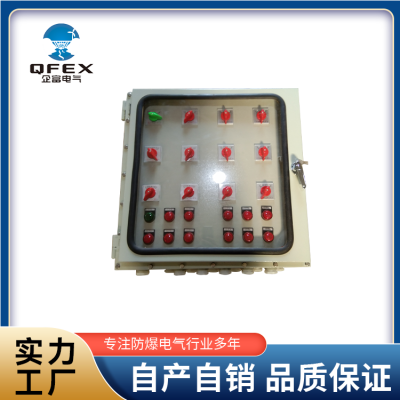 照明开关防爆箱 防爆配电箱输出 防腐按钮箱 企富 1个图4