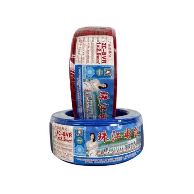 珠江牌ZC-BVR10橡套电力电缆 国标铜芯地埋电线 规格齐全图2