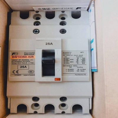 日本原装富士FUJI空气开关塑壳断路器EA33AC 3P 30A 1只图5