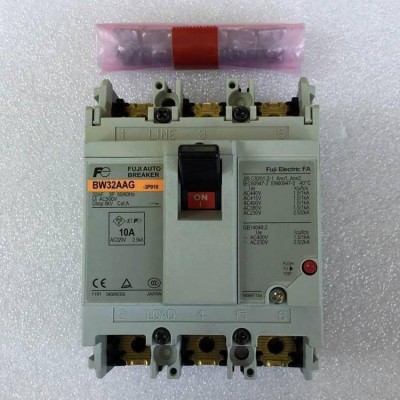 日本原装富士FUJI空气开关塑壳断路器BW125RAGU 3P 100A 1只图4