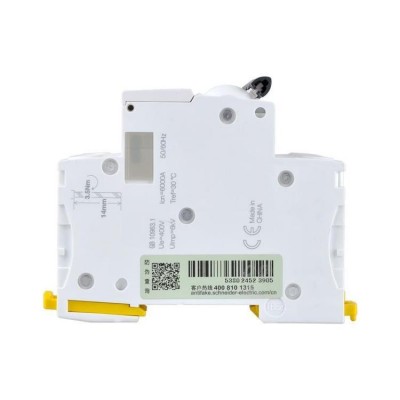 施耐德微型断路器 非常规小型断路器 A9F18404 空气开关选施耐德电气品牌北京一级代理 1只图2