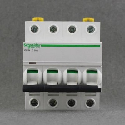 施耐德Acti 9系列微型断路器 IC65N 4P C6A-63A 空气开关 99个图5