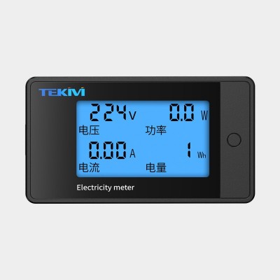 85-265V数字电流表数显表功率表电压电量表头交直流仪表精准电源