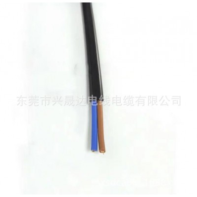 国标伸缩门线TVVB2~8芯0.5~2.5平方纯无氧铜芯柔软耐弯 曲扁电缆线图2