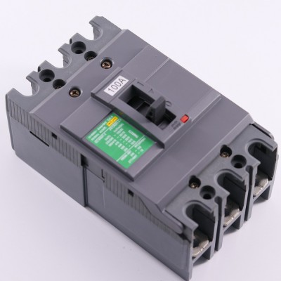 EZC 3P MCCB塑壳断路器出口100A 63A 160A 200A 250A 500个图5