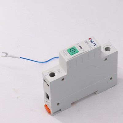 1P63A带N线TUYA WIFI智能断路器远程APP控制定时开关KWH计量过欠 50只图5