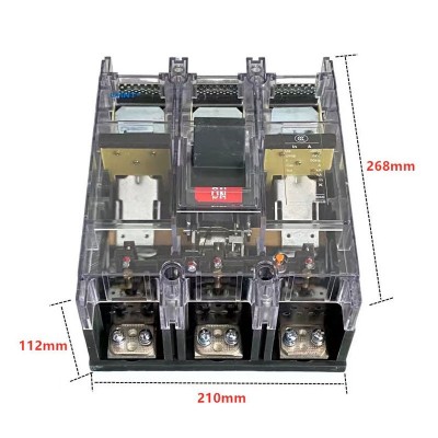 正泰DZ20Y塑壳断路器400A630A电源总闸工地空开专用防触电 1个图2