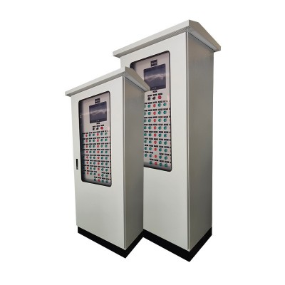 手机4g远程控制系统 智能编程plc控制柜 消防水泵风机变频配电柜 1个图5