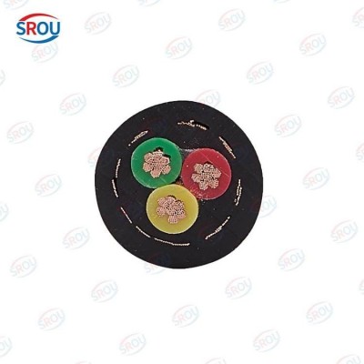 船用抓斗电缆GRAB ELECTRIC CABLE RVV-NBR(G)4*16mm²带一根钢丝图2