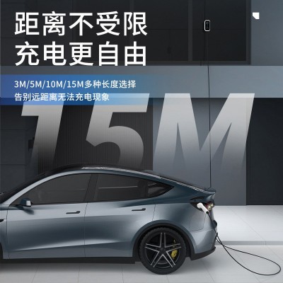 跨境 欧标汽车充电枪新能源电动汽车16A 3.5KW家用充电桩7kw 32A 1个图2