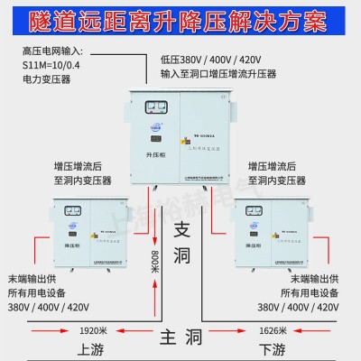 三相干式升压变压器 380V变220V升660V690V1140V隧道远距离升降压图2