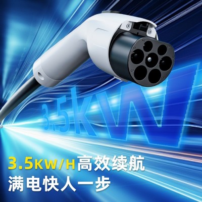 新能源汽车充电枪比亚迪吉利特斯拉随车充3.5kw/7kw便携随车充16A 1套图3