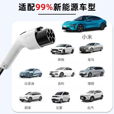 新能源汽车充电枪比亚迪吉利特斯拉随车充3.5kw/7kw便携随车充16A 1套图4