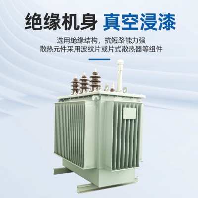 S11油浸式变压器铜铝芯电力三相电力隔离变压器高压220 v转大功率图2