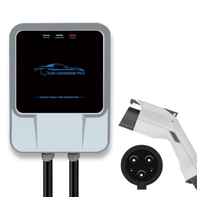 12kw新能源充电桩美标电动汽车充电枪交流50A家用快充壁挂充电桩 1台图5