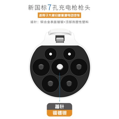 佳族32A7KW充电桩特斯拉广汽埃安奥迪保时捷新能源交流快充家用 1套图4