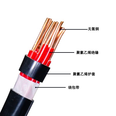 天津小猫kvv控制电缆国标2 3 4 5 6 7 8 10到37芯1 1.5 2.5 4 6平