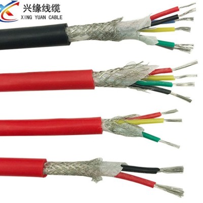 硅胶屏蔽耐高温电缆线2/3/4/6芯YGCP/YGZP镀锡多芯抗干扰信号线图3