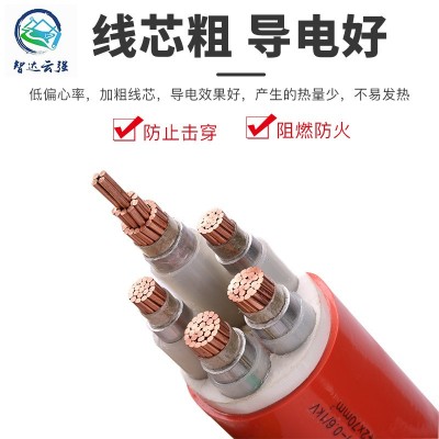 国标铜芯阻燃防火电缆BTLY电缆 2-5芯型号齐全保检测矿物质电缆 1米图5