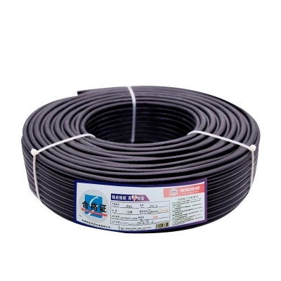 国标铜芯护套线2芯3芯4芯0.3 0.5 1 1.5 2.5平方RVV多芯软电缆线 1卷图5