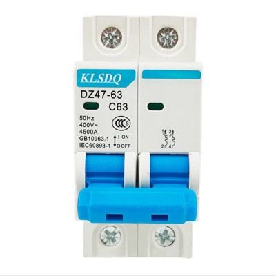 空气开关DZ47-63电闸空气开关1P 2P 3P 4P空开6A~63A小型断路器图2