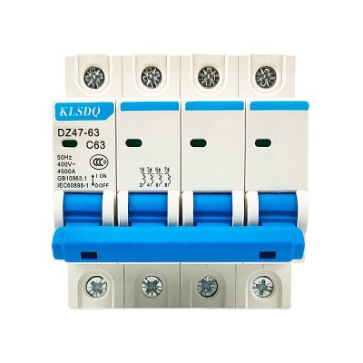 空气开关DZ47-63电闸空气开关1P 2P 3P 4P空开6A~63A小型断路器图5