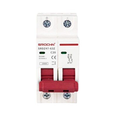 光伏配电直流断路器空气开关2P40A63ADC500/DC1000 V直流断路器空图5