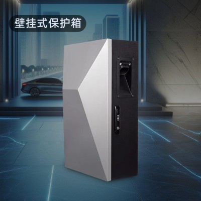 特斯拉赛博保护箱新能源室内充电桩防护箱室外立柱防雨防 水配电箱图4