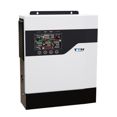 MPPT太阳能逆控一体机光伏家用离网混合高频逆变器12KW