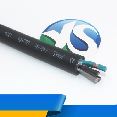 供应欧规VDE认证 H07RN-F 5G6.0平方厂家现货5芯6平方橡套电缆线 8米图2