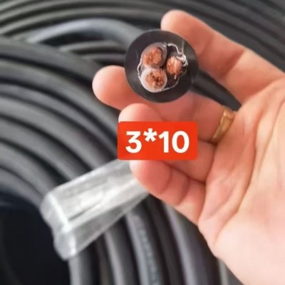 防晒YC橡胶电缆 3芯 2芯 YC3*2.5 YC3*4 YC2*2.5 YC2*1.5 50米图3